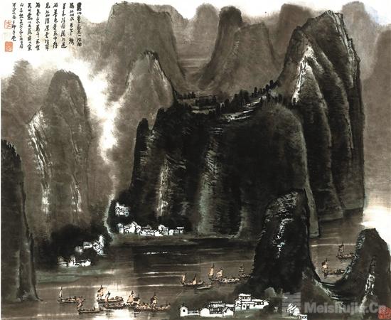 积墨为骨诗心化魂——李可染作品画评-艺术新闻-中国拍卖网